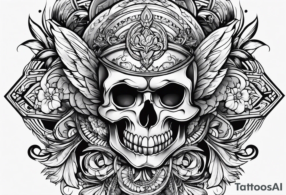 Draw some oldschool tattoo idea