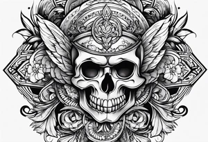 Draw some oldschool tattoo idea