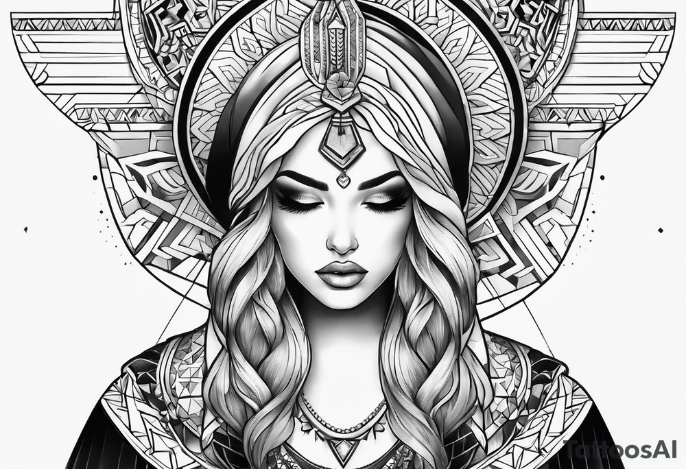 Women power tattoo idea