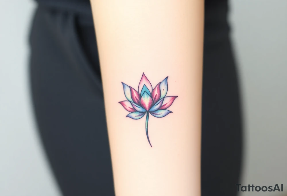Lotus tattoo idea
