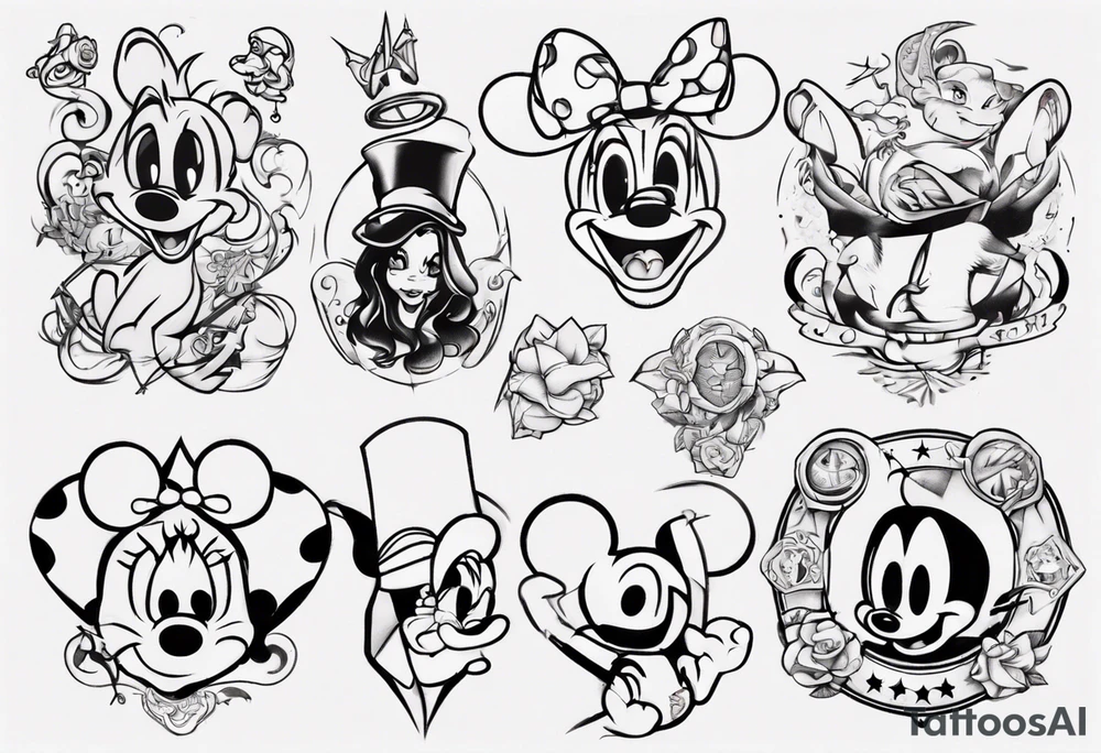 disney tattoo idea