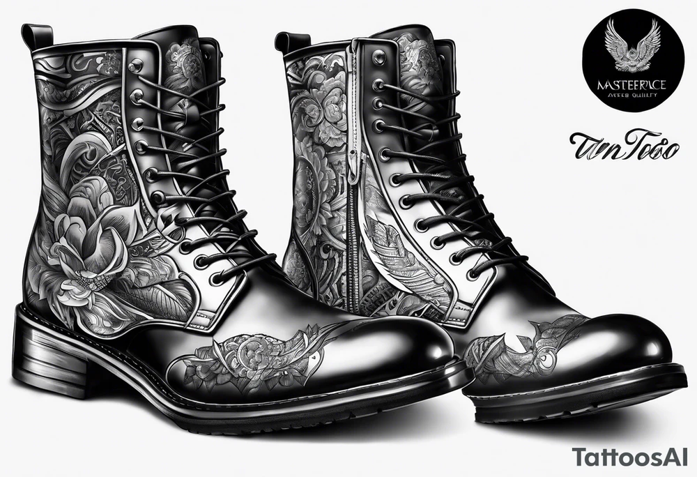 tabi boots tattoo idea