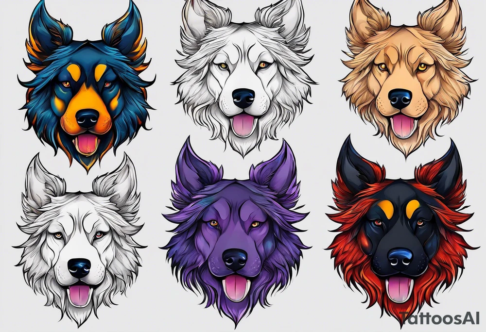 Curberus puppy tattoo idea