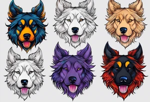 Curberus puppy tattoo idea