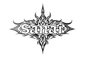 Sanai name tattoo tattoo idea
