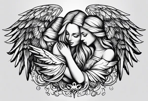 We are each of us angels with only one wing, and we can only fly by embracing one another. tattoo idea