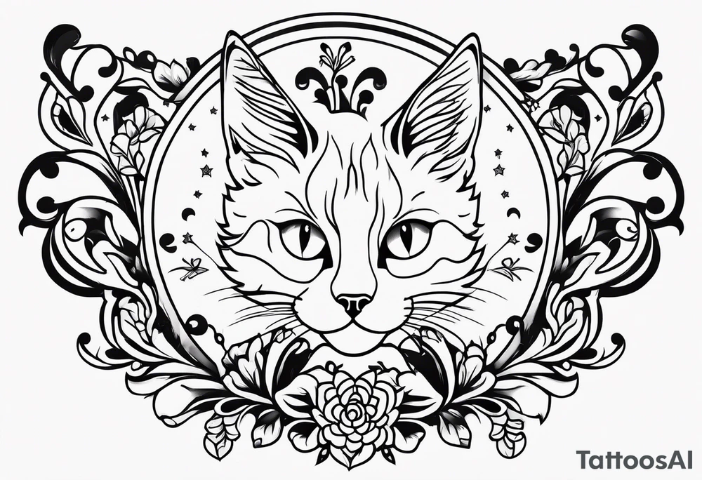 French cats tattoo idea