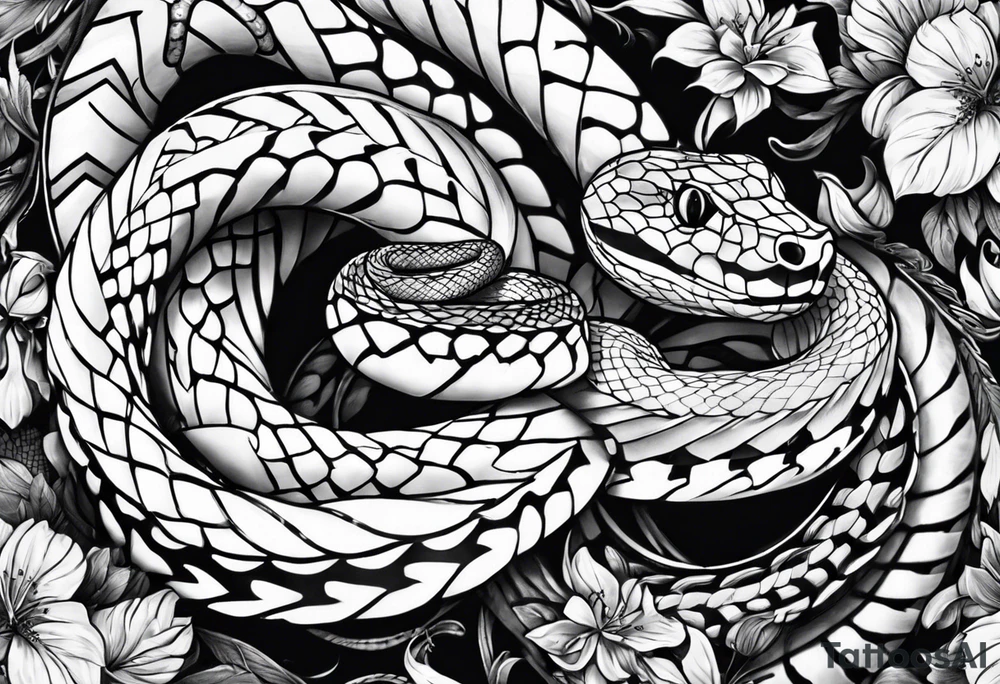 Snake tattoo idea