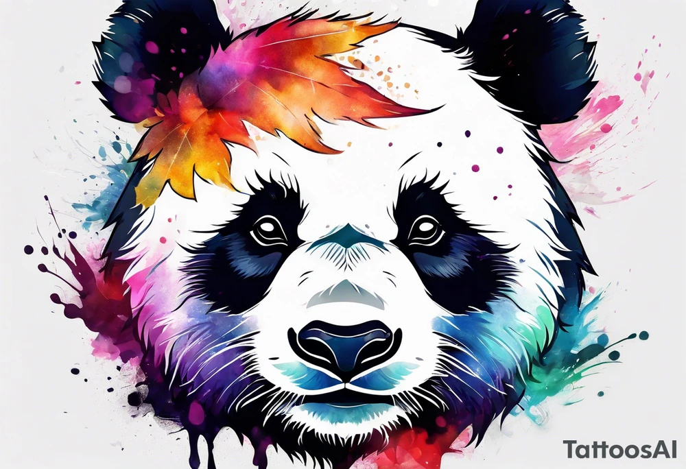 panda tattoo idea