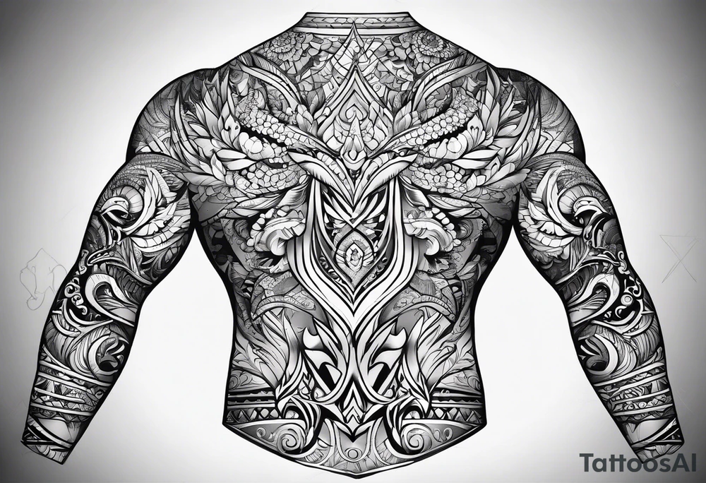 Manly, cool and simple tattoo idea