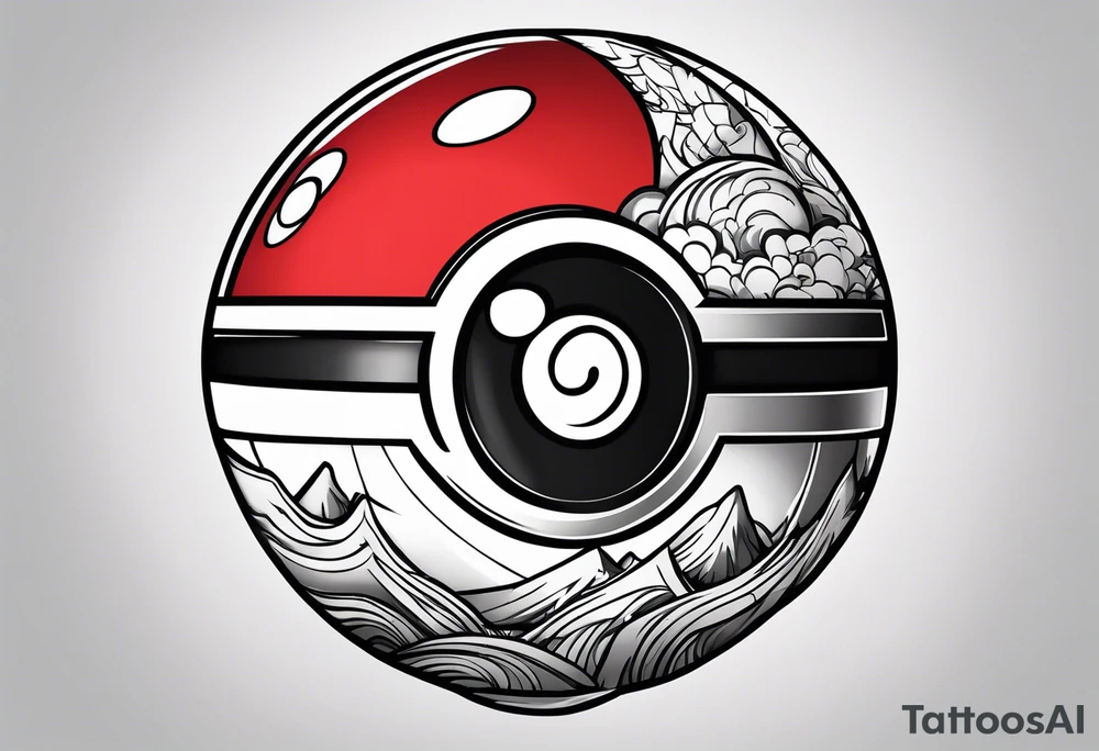 Pokeball tattoo idea