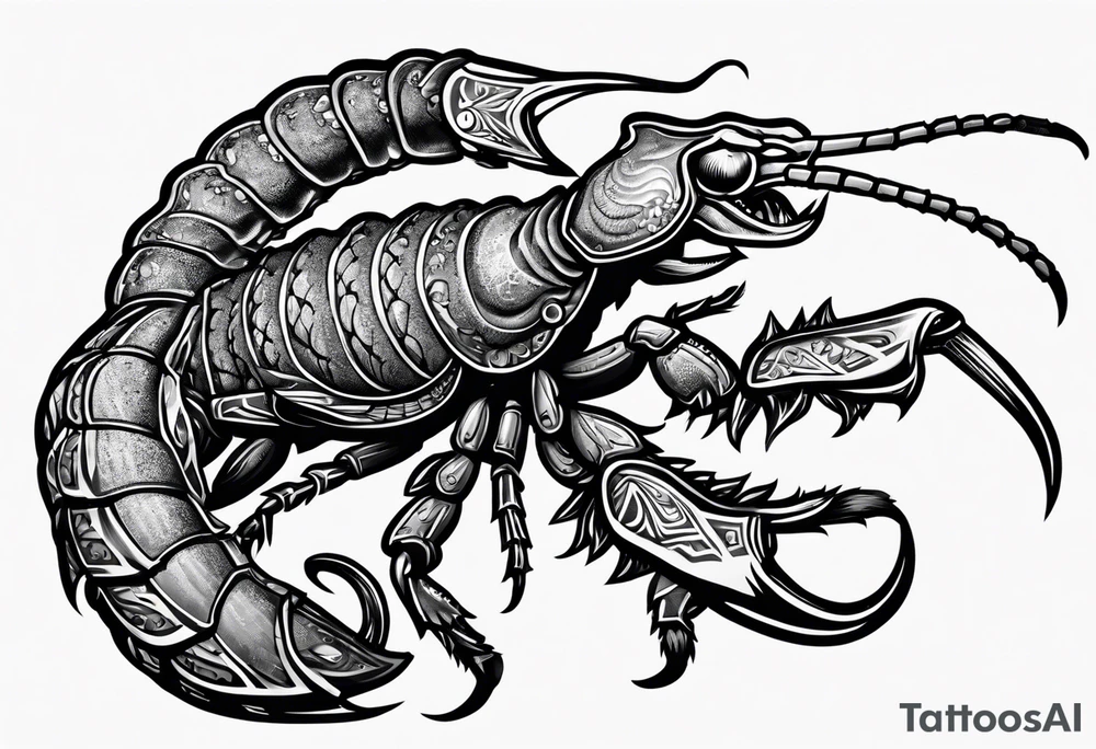 Angry scorpion tattoo idea