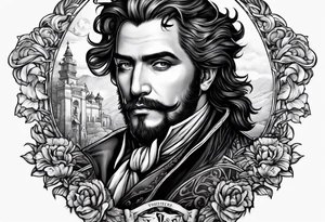 Count of Monte Cristo tattoo idea