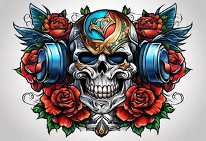 Bodybuilding tattoo idea