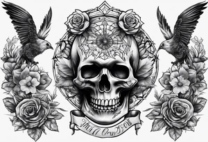 Death, depression tattoo idea