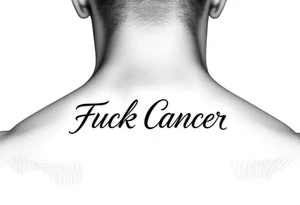 Fuck
Cancer cursive writing tattoo idea