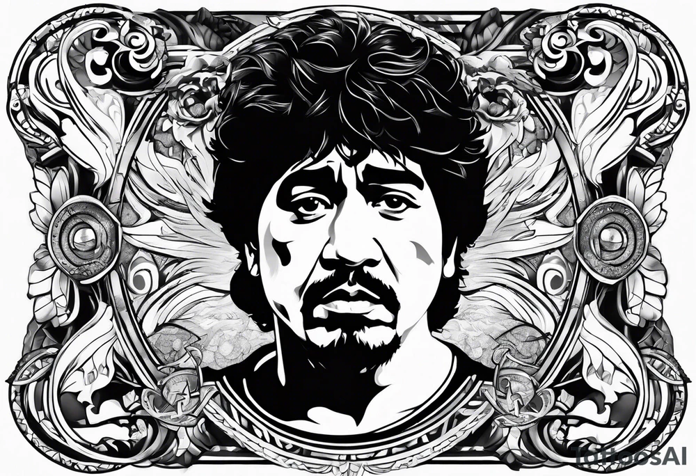 Maradona tattoo idea