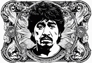 Maradona tattoo idea