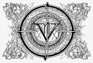 sigil virgo tattoo tattoo idea