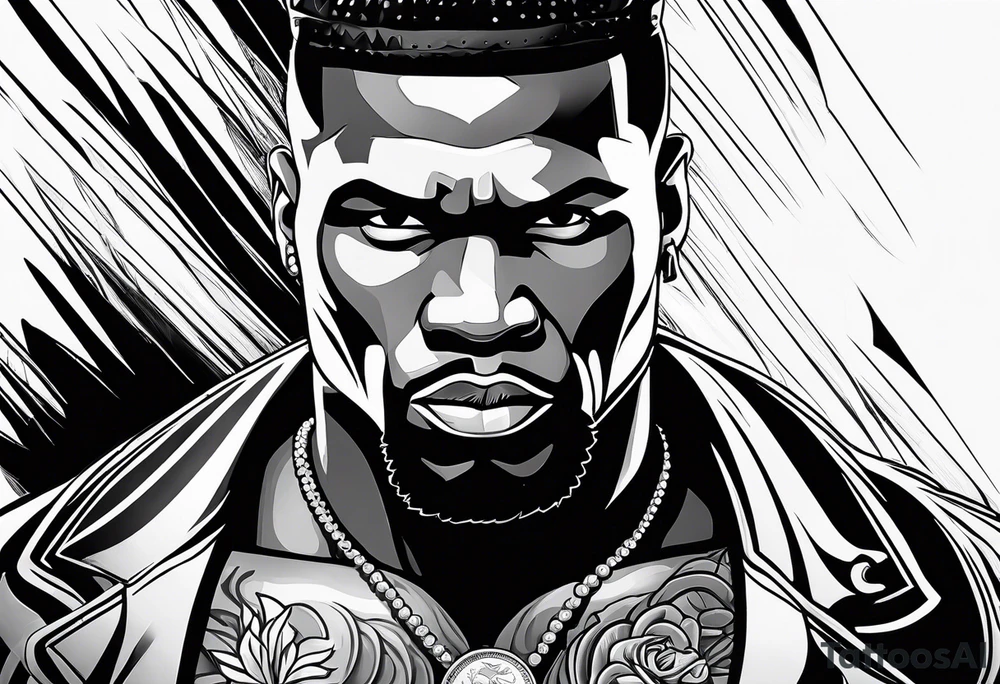 50 cent coin tattoo idea