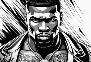 50 cent coin tattoo idea