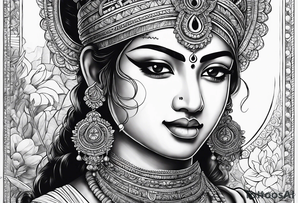 Story of ramayanam tattoo idea