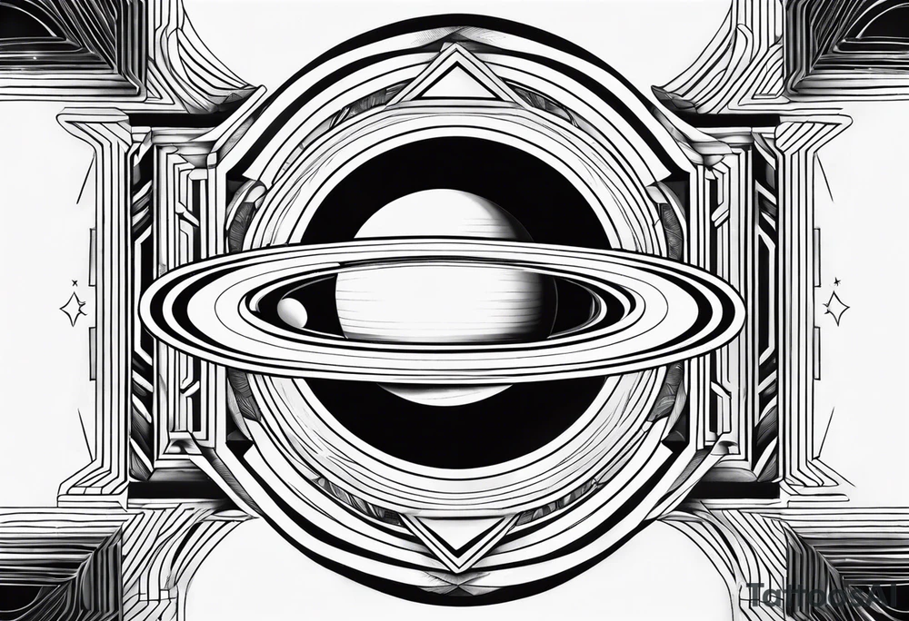 Saturno tattoo idea