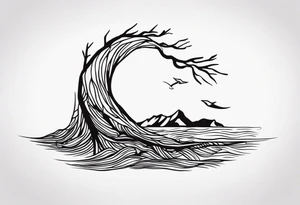 Driftwood tattoo idea