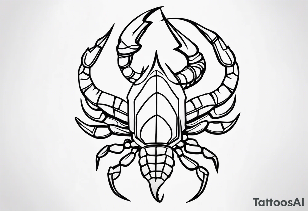 scorpio tattoo idea