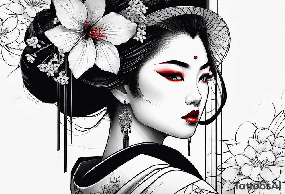 Geisha tattoo idea