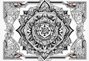 broken uruburus tattoo idea