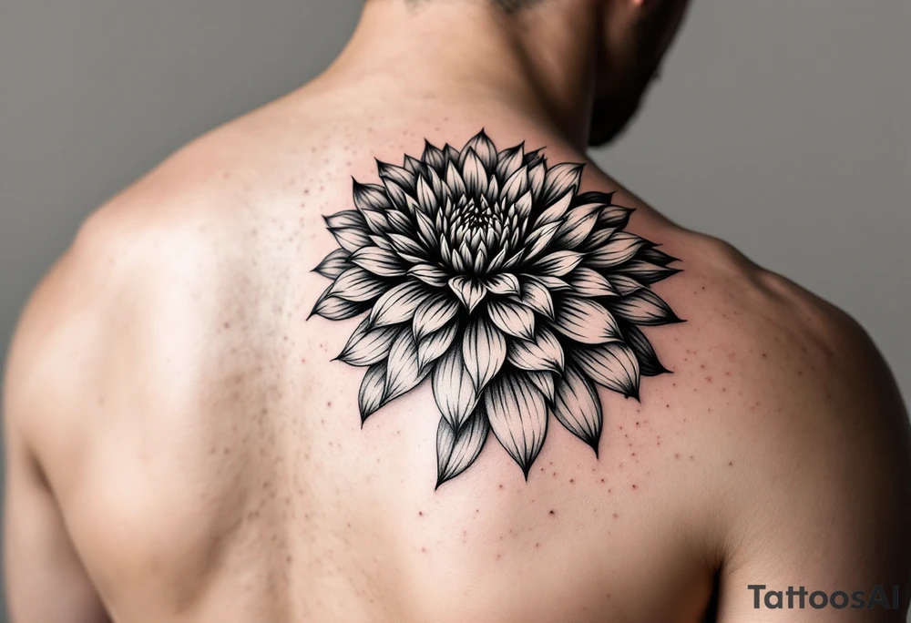 Chrysanthemum tattoo idea