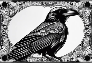 addiction recovery ravens roman egyptian
feathers clouds tattoo idea