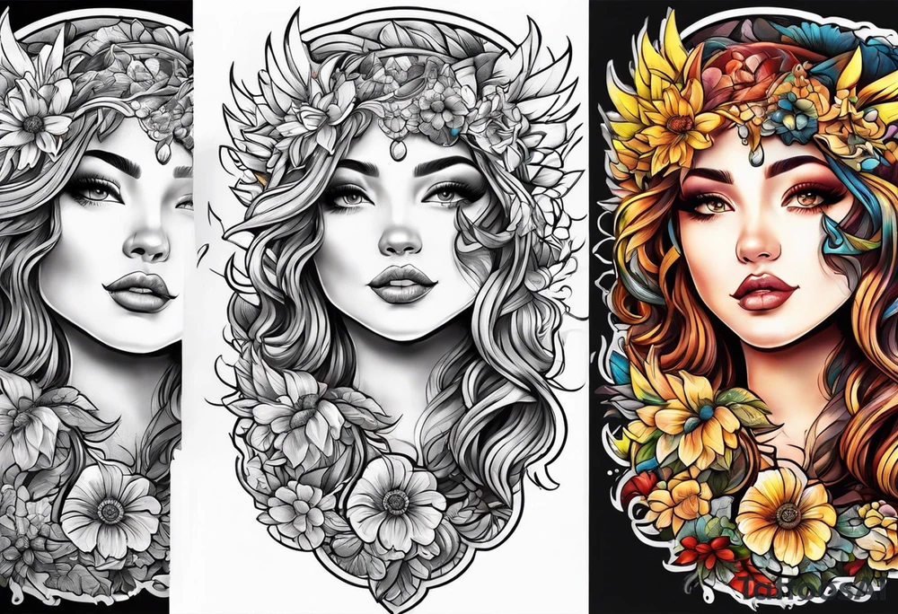 Sunshine tattoo idea