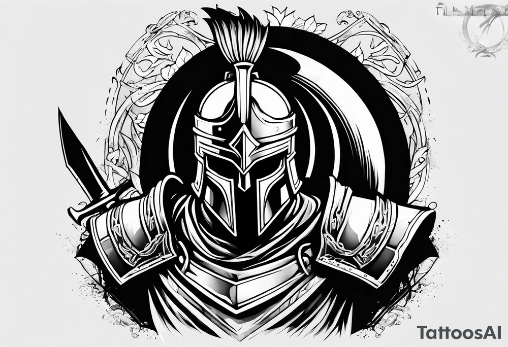 Spartan Warrior 300 tattoo idea