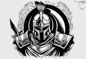 Spartan Warrior 300 tattoo idea
