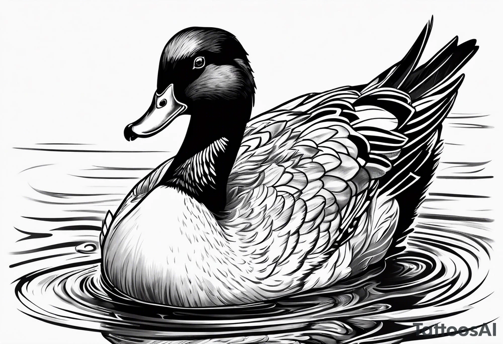 Muscovy Duck tattoo idea