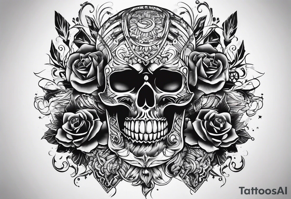punk rock tattoo idea