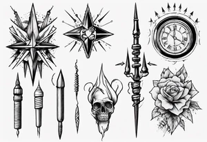 Needle tattoo idea