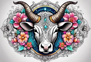 Taurus and cancer together tattoo idea