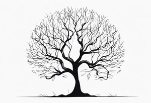 Spooky Tree tattoo idea