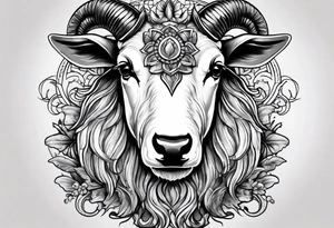 Sea goat tattoo idea