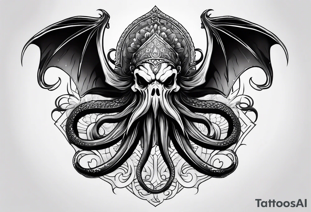 Kraken tattoo idea