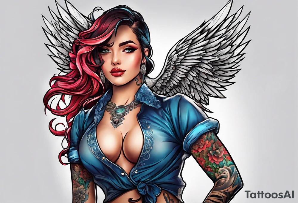 Love 
Strength tattoo idea