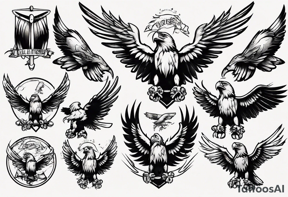 Eagle tattoo idea