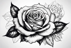 rose tattoo idea