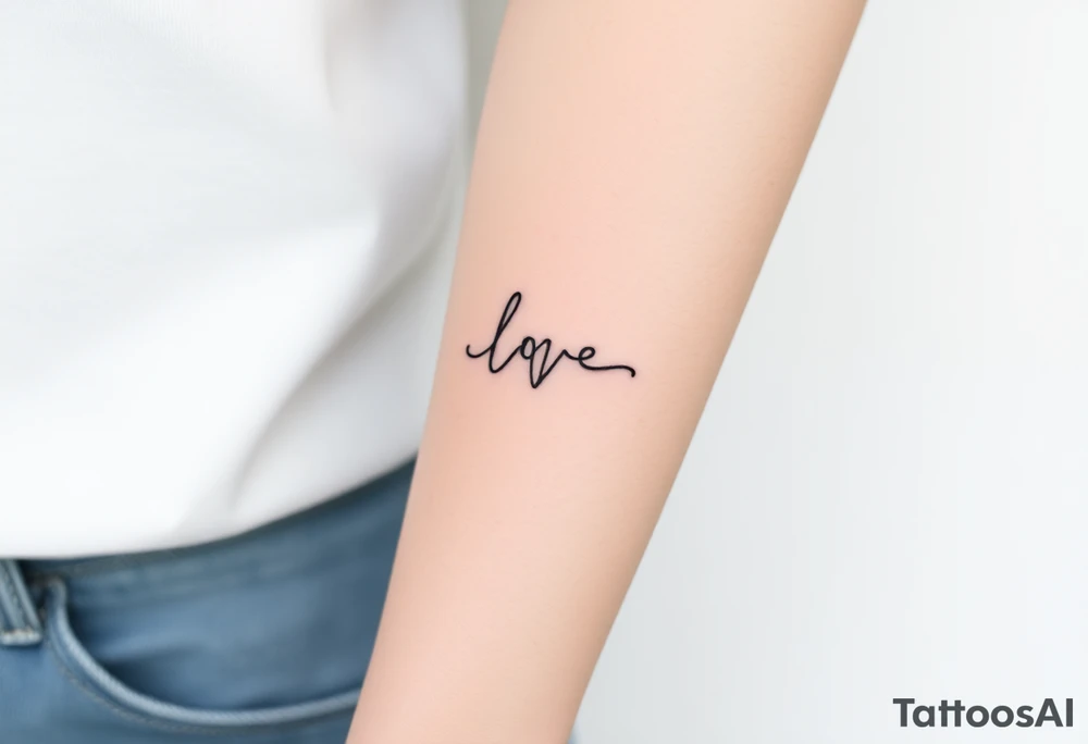 rune of love tattoo idea
