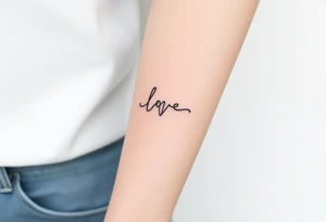 rune of love tattoo idea