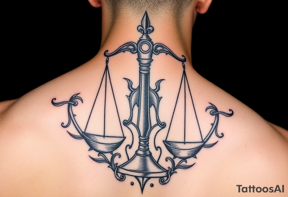 Leonardo, libra, música electrónica tattoo idea