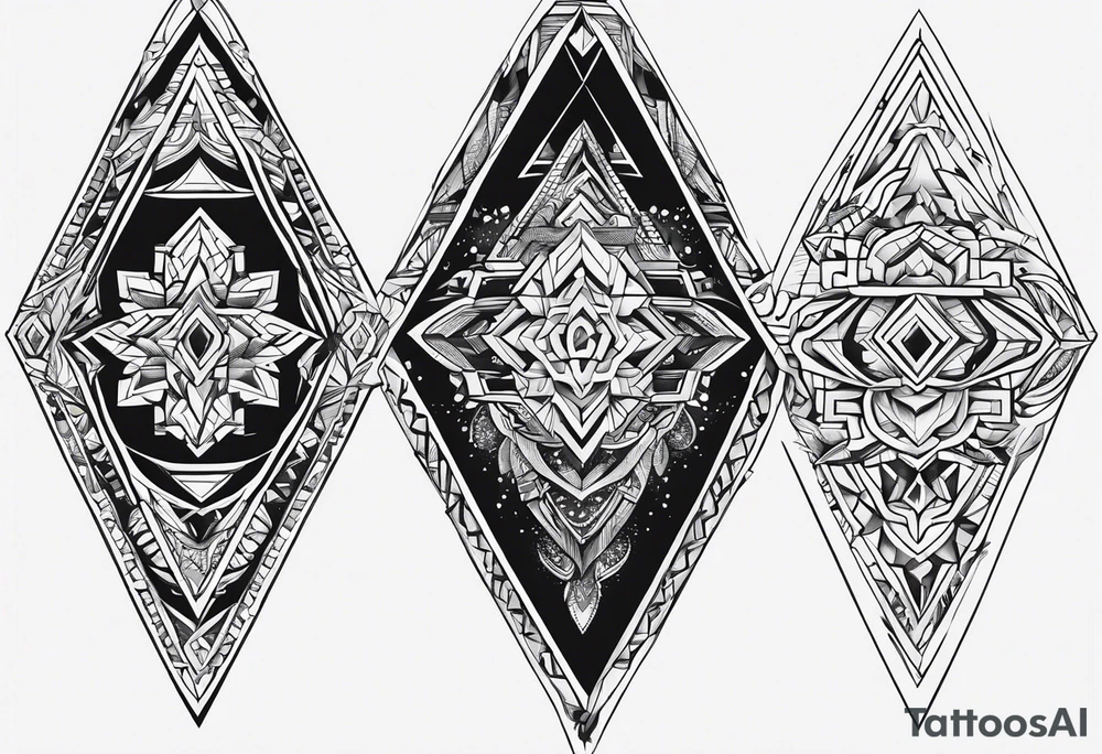 "Hood" on right leg and "Shop" on left tattoo idea